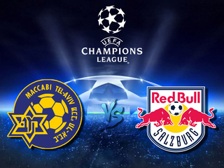 Лига чемпионов. Раунд плей-офф. "Маккаби" (Тель-Авив, Израиль) - "Зальцбург" (Австрия). 1-й матч. В перерыве - Новости футбола