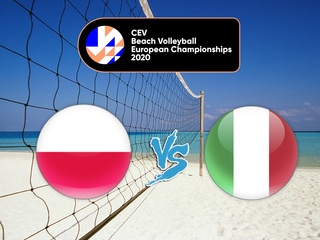 Пляжный волейбол. Чемпионат Европы. Мужчины. 1/4 финала. Польша - Италия. Трансляция из Латвии