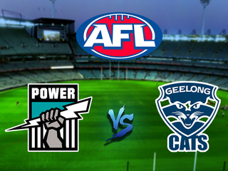 Австралийский футбол. AFL. Премьер-лига 2020. Плей-офф. 1-й квалификационный финал. Порт Аделаид Пауэр - Джилонг Кэтс