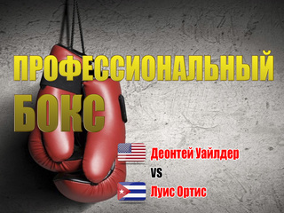 Профессиональный бокс. Деонтей Уайлдер против Луиса Ортиса. Реванш. Бой за титул чемпиона мира по версии WBC в супертяжёлом весе. Трансляция из США