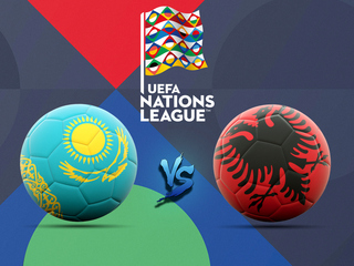 Лига наций. Казахстан - Албания