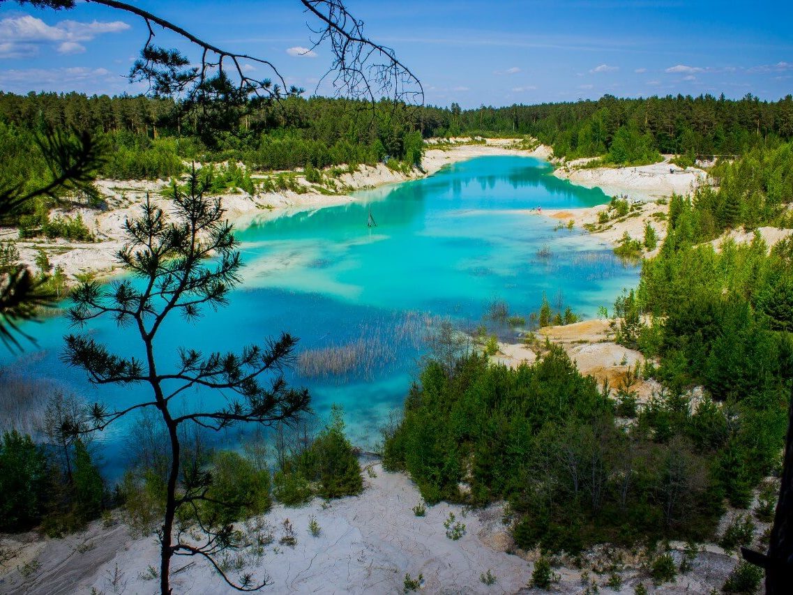 Каолиновый карьер. Кыштым