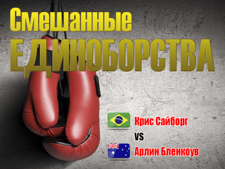 Смешанные единоборства. Bellator. Кристиана "Сайборг" Жустино против Арлин Бленкоув. Трансляция из США