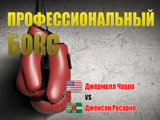 Профессиональный бокс. Джермелл Чарло против Джейсона Росарио. Трансляция из США