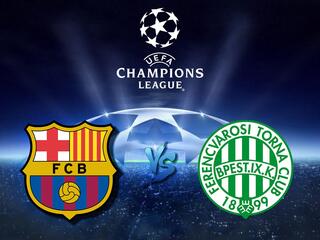 Лига чемпионов. "Барселона" (Испания) - "Ференцварош" (Венгрия). В перерыве - Новости футбола