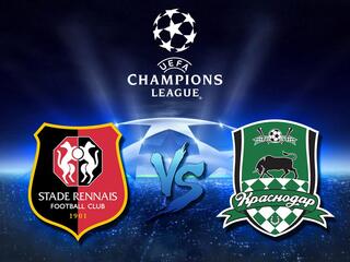 Лига чемпионов. "Ренн" (Франция) - "Краснодар" (Россия). В перерыве - "Новости футбола"