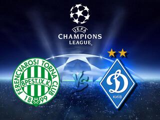 Лига чемпионов. "Ференцварош" (Венгрия) - "Динамо" (Киев, Украина). В перерыве - Новости футбола