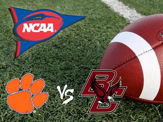 Американский футбол. Регулярный сезон NCAA 2020. Неделя 9-я. "Клемсон" - "Бостон Колледж"