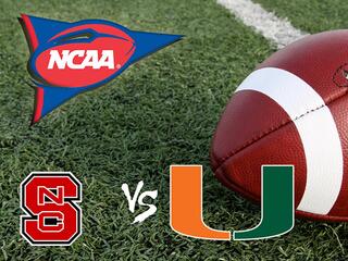 Американский футбол. Регулярный сезон NCAA 2020. Неделя 10-я. "Северная Каролина Стейт" - "Майами"