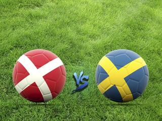 Футбол. Товарищеский матч. Дания - Швеция