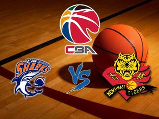 Баскетбол. СВА. КНР. "Шанхай Шаркс" - "Цзилинь Тайгерс"