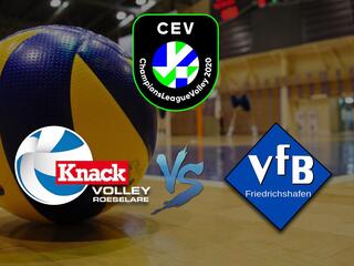 Волейбол. Лига чемпионов 19/20. Мужчины. "Кнак Руселари" (Бельгия) - "Фридрихсхафен" (Германия)