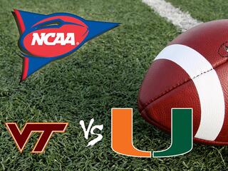 Американский футбол. Регулярный сезон NCAA 2020. Неделя 11. Вирджиния Тек - Майами