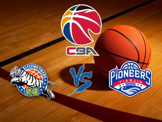 Баскетбол. СВА. КНР. "Синьцзян Флаинг Тайгерс" - "Тяньцзинь Жунган"