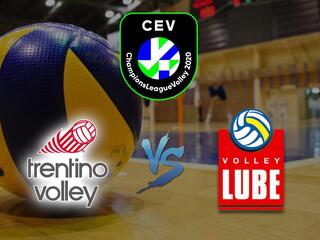 Волейбол. Лига чемпионов 19/20. Мужчины. "Трентино" (Италия) - "Кучине-Лубэ" (Чивитанова, Италия)