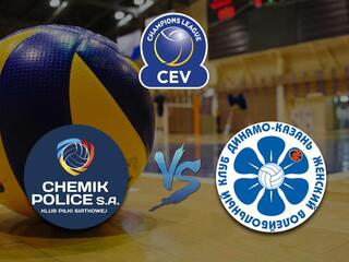 Волейбол. Лига чемпионов. Женщины. "Хемик" (Польша) - "Динамо - Ак Барс" (Россия). Трансляция из Италии