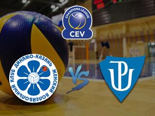 Волейбол. Лига чемпионов. Женщины. "Динамо - Ак Барс" (Россия) - "Оломоуц" (Чехия). Трансляция из Италии