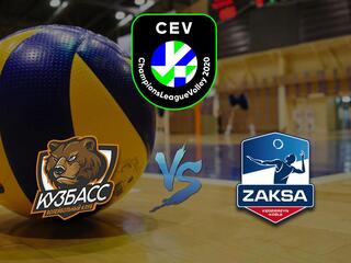 Волейбол. Лига чемпионов 19/20. Четвертьфинал. Мужчины. Кузбасс Кемерово(Россия) - Закса Кендзежин-Козле(Польша)