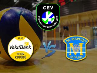 Волейбол. Лига Чемпионов 20/21. Женщины. Вакифбанк Истамбул(Турция) - Марица Пловдив(Болгария)