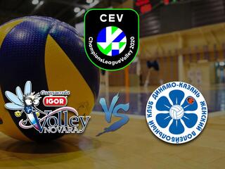 Волейбол. Лига Чемпионов 20/21. Женщины. Горгонзолла Новара(Италия) - Динамо Ак Барс Казань(Россия)