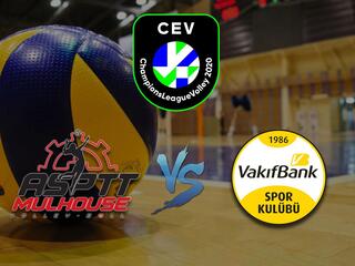 Волейбол. Лига Чемпионов 20/21. Женщины. Мюлуз(Франция) - Вакифбанк Истамбул(Турция)