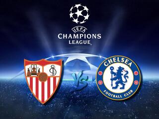 Лига чемпионов. "Севилья" (Испания) - "Челси" (Англия). В перерыве - "Новости футбола"