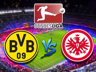 Чемпионат Германии. "Айнтрахт" (Франкфурт) - "Боруссия" (Дортмунд). В перерыве - "Новости футбола"