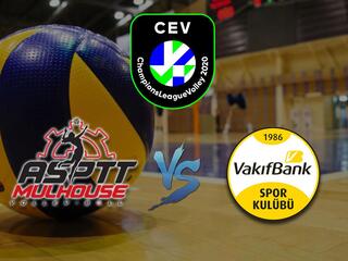 Волейбол. Лига Чемпионов 20/21. Женщины. Мюлуз (Франция) - Вакифбанк (Турция)