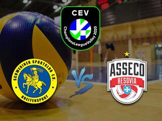 Волейбол. Лига чемпионов 2020/2021. Женщины. "Шверинер" (Германия) - "Жешув" (Польша)