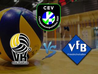 Волейбол. Лига чемпионов 20/21. Мужчины. Карловарско (Чехия) - Фридрихсхафен (Германия)