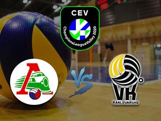 Волейбол. Лига чемпионов 2020/2021. Мужчины. "Локомотив" (Новосибирск, Россия) - "Карловарско" (Чехия)