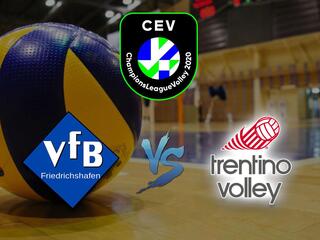 Волейбол. Лига чемпионов 20/21. Мужчины. Фридрихсхафен (Германия) - Трентино (Италия)