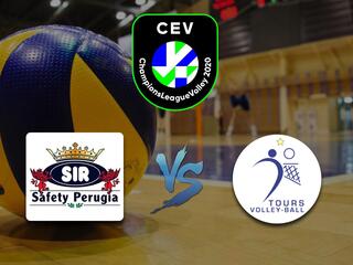 Волейбол. Лига чемпионов 20/21. Мужчины. Сир Сафети Перуджа (Италия) - Тур (Франция)