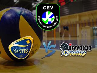 Волейбол. Лига чемпионов 2020/2021. Женщины. "Нант" (Франция) - "Имоко Воллей" (Конельяно, Италия)