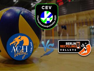 Волейбол. Лига чемпионов 2020/2021. Мужчины. "АКХ Воллей" (Любляна, Словения) - "Берлин" (Германия)