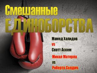 Смешанные единоборства. KSW. Мамед Халидов против Скотта Аскхэма. Михал Матерла против Роберто Солдича. Трансляция из Польши