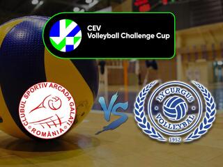 Волейбол. Кубок ЕКВ 2020/2021. Мужчины. "Аркада Галати" (Румыния) - "Гронинген" (Нидерланды)