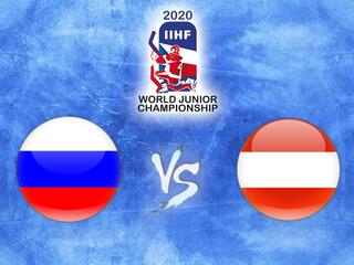 Хоккей. Чемпионат мира. Молодёжные сборные. Россия - Австрия. Трансляция из Канады