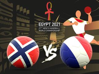 Гандбол. Чемпионат мира. Мужчины. Норвегия - Франция. Трансляция из Египта