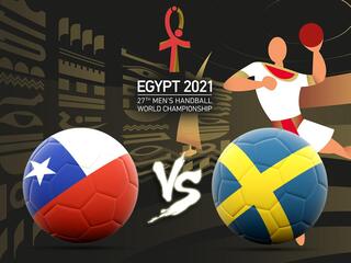 Гандбол. Чемпионат мира. Мужчины. Чили - Швеция. Трансляция из Египта