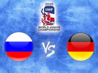 Хоккей. Чемпионат мира. Молодёжные сборные. 1/4 финала. Россия - Германия. Трансляция из Канады