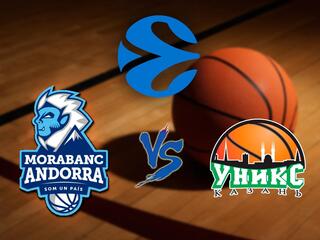 Баскетбол. Кубок Европы. "Морабанк" (Андорра) - УНИКС (Россия)