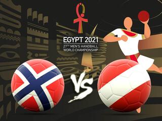 Гандбол. Чемпионат мира. Мужчины. Норвегия - Австрия. Трансляция из Египта