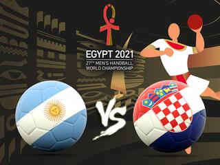 Гандбол. Чемпионат мира. Мужчины. Аргентина - Хорватия. Трансляция из Египта