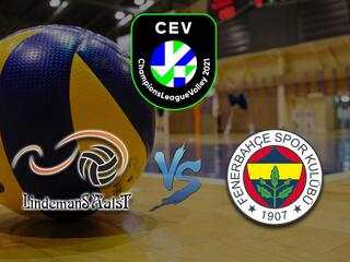 Волейбол. Лига чемпионов 20/21. Мужчины. Линдеман Альст (Бельгия) - Фенербахче (Турция)