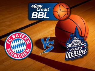 Баскетбол. Бундеслига. "Бавария" (Мюнхен) - "Харко Мерлинс Кральсхайм"