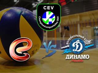 Волейбол. Лига чемпионов. Женщины. "Экзачибаши" (Турция) - "Динамо" (Москва, Россия). Трансляция из Калининграда