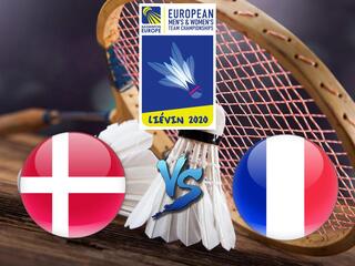 Бадминтон. Командный чемпионат Европы 2020. Женщины. Полуфинал. Сборная Дании - Сборная Франции