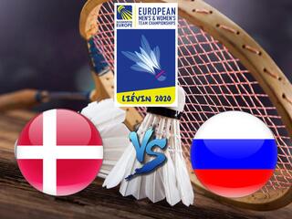 Бадминтон. Командный чемпионат Европы 2020. Мужчины. Полуфинал. Сборная Дании - Сборная России
