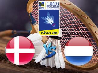 Бадминтон. Командный чемпионат Европы 2020. Мужчины. Финал. Сборная Дании - Сборная Нидерландов